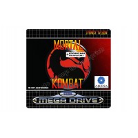 Mortal Kombat Replacement Cartridge Label