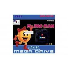 Ms Pac-Man Replacement Cartridge Label