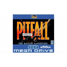 Pitfall: The Mayan Adventure Replacement Cartridge Label