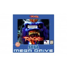 Primal Rage Replacement Cartridge Label