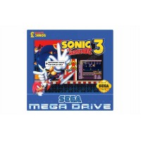 Sonic the Hedgehog 3 Replacement Cartridge Label