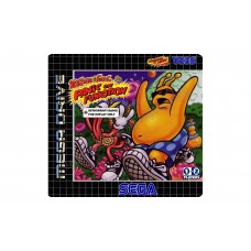 ToeJam & Earl in Panic on Funkotron Replacement Cartridge Label